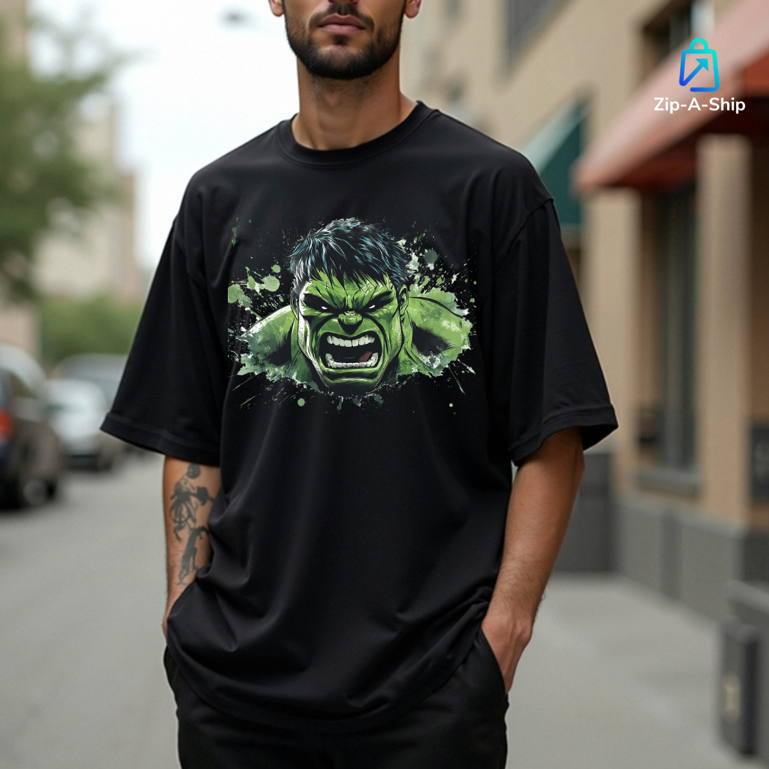 Unisex Drop-Shoulder Tee | Hulk