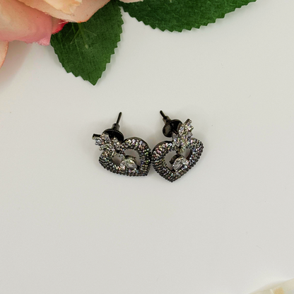 Heart-Shaped Earrings for Women